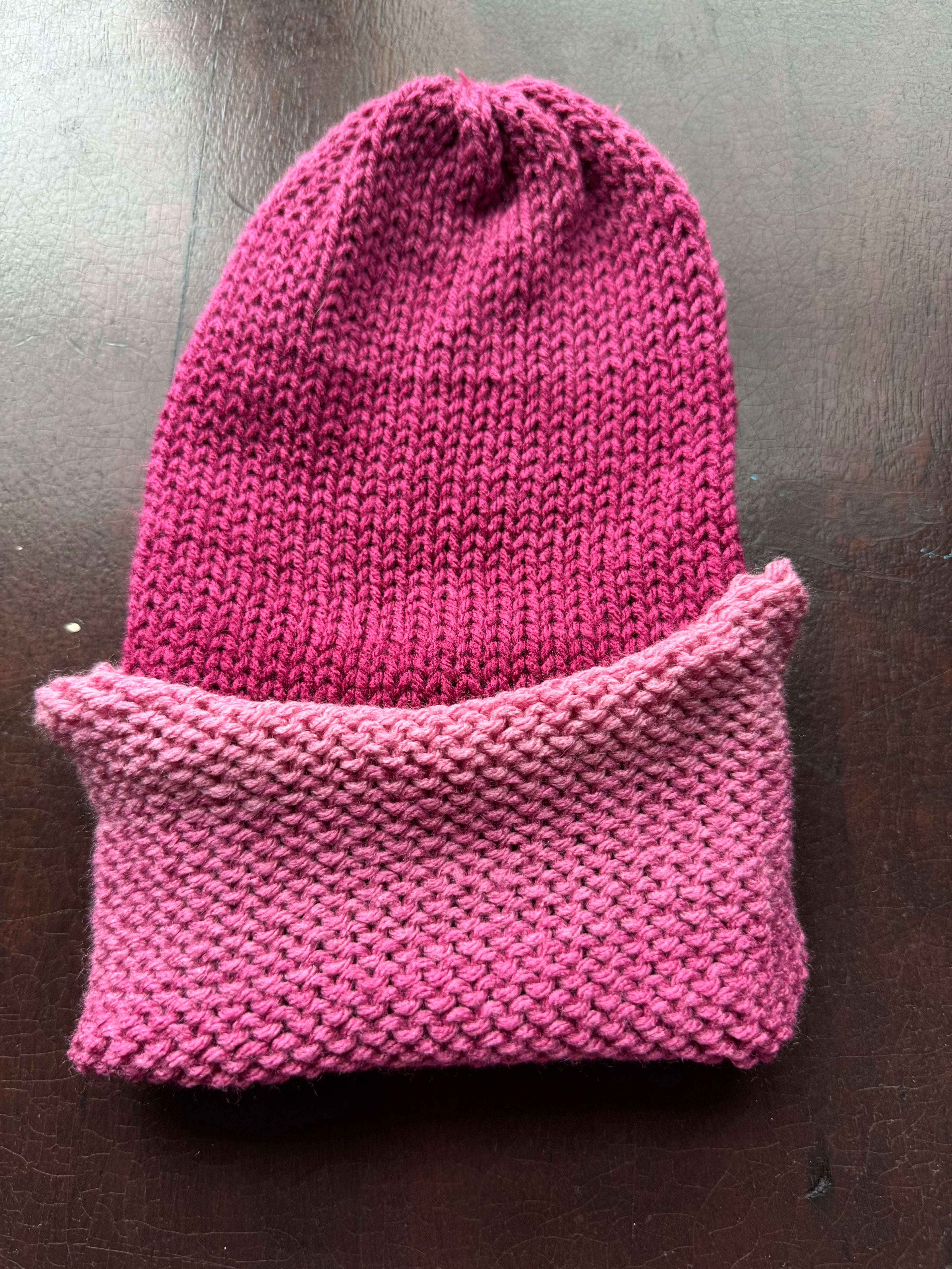 Handmade Crochet Beanie Hat for Adults – Custom Colors